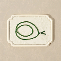Plateau de présentation de luxe en jade chinois, plateau de visualisation de pierres précieuses pour bracelets en jadéite et agate, et perles Wenwan, plateau à bijoux haut de gamme