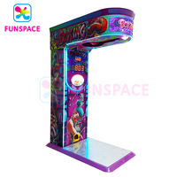 Funspace Guangzhou, fournisseur unique de machines d'arcade, machine de jeu de boxe pour enfants à monnayeur
