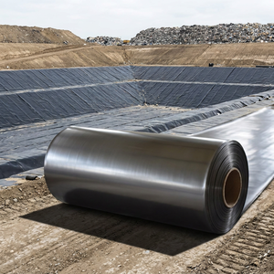Membranes HDPE de 1,5 mm à 2 mm pour la prévention des infiltrations, géomembranes pour les barrages de réservoirs, les talus de rivières, les canaux et les lacs artificiels - Product Image 3