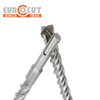 Foret à béton Eurocut en carbure de tungstène 5 mm SDS Plus pour le perçage de pierre dure et de maçonnerie