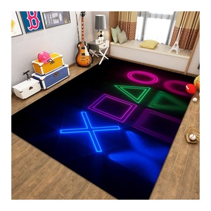 Grand <span class=keywords><strong>tapis</strong></span> antidérapant en polyester pour salle de <span class=keywords><strong>jeux</strong></span>, salon, salle à manger, <span class=keywords><strong>chambre</strong></span> d'enfants, salle de <span class=keywords><strong>jeux</strong></span> pour garçons, style classique, 6 mm, fabriqué à la machine - Product Image 5
