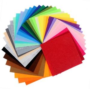 Hojas de fieltro de colores autoadhesivas: <span class=keywords><strong>tela</strong></span> no tejida de poliéster perforada <span class=keywords><strong>con</strong></span> aguja para calcomanías de pared, manualidades de bricolaje, respaldo e insonorización - Product Image 5