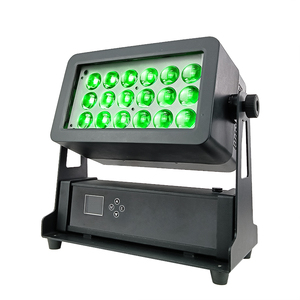 Nhỏ gọn IP65 LED Tường máy giặt ánh sáng 3 Zones pixel 18 RGBW LED cho Quad Zoom DMX512 cho kiến trúc cảnh quan khu vườn Công viên thành phố - Product Image 6