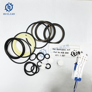 KB200 KB350 <span class=keywords><strong>KB90</strong></span> KB100 KB150 KB250 KB300 KB400 Kits de marteaux Kits de joint pour pièces d'excavatrice Chargeuse sur pneus Pièces de disjoncteurs hydrauliques - Product Image 1