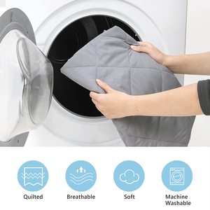 ผ้าปูเตียงเล่นมีเมฆแพ็คและ<span class=keywords><strong>แผ่น</strong></span>เล่น,<span class=keywords><strong>แผ่น</strong></span>คอกเล่นแผ่นหนาระบายอากาศได้ขนาด39 "X 27" X 5 "เหมาะกับที่นอนเปลขนาดเล็ก/พกพา - Product Image 4