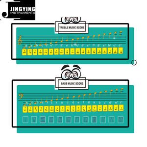 2024 Machine d'apprentissage du personnel, dispositif d'apprentissage du <span class=keywords><strong>piano</strong></span> en gros théorie de la musique tablette d'apprentissage Solfeggio oreille formation rythme rythme - Product Image 6