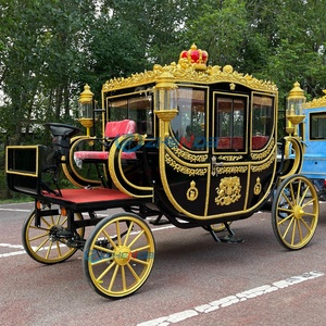 Carruaje Eléctrico Real para Caballos, Carroza Especial para Bodas de Princesas, Transporte - Product Image 6