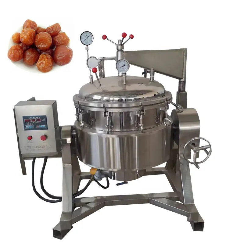 Máquina de cocina para remojo de azúcar, envasado al vacío, mermelada de frutas, olla de inmersión