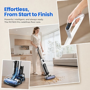 PGT803 Pro Wet Dry <b>Floor</b> Washer 3-in-1 Vacuum <b>Mop</b> Self-Cleaning Dual Tanks Pet Hair - Product Image 4