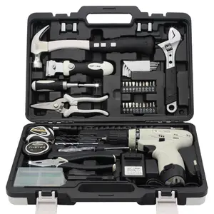 Power Tool 18V 12V 10.8V Oplaadbare Elektrische Machine Set Mini Schroevendraaier Accuboormachine Batterijen 12 Accuboormachine