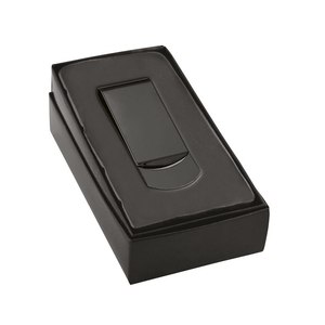 Portafoglio uomo stile Business minimalista di alta qualità sottile brunito grande fermasoldi impermeabile e antifurto - Product Image 2