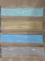 Bandes de résistance en silicone pour l'exercice, bandes d'entraînement pour femmes et hommes, pour les fesses, les jambes, le Pilates, 3 pièces, dureté 20 ° 30 ° 40 °