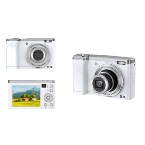 2025新しい5X光学5K 64MP <span class=keywords><strong>2</strong></span>.8 "自分撮りミニデジタルSlrカメラ光学ズームカメラカメラフラッシュライト付き - Product Image 3