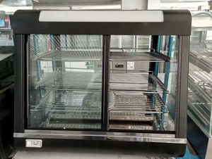 ตู้โชว์อาหารไฟฟ้า<span class=keywords><strong>3</strong></span>ชั้นชั้นปรับอุณหภูมิและความชื้นสำหรับร้านอาหารฟาสต์ฟู้ดโรงแรม - Product Image 3