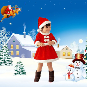 Costume de Noël pour enfants, costume de Père Noël rouge pour garçons avec chapeau pour spectacle et fête, style européen, ensemble 4 pièces - Product Image 5