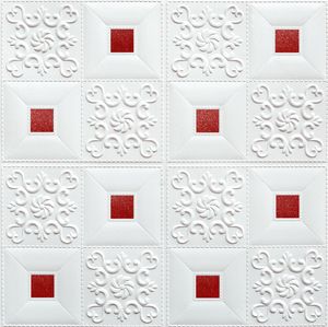 Schlussverkauf wasserdichter Schaumstoff selbstklebende 3D-Wandpaper Streifen und Aufkleben Wandsticker Heim Innenausstattung moderne Wanddekoration - Product Image 5