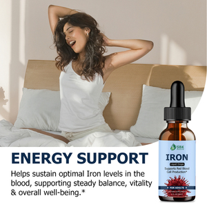 Gotas Líquidas de Hierro Más Vendidas con Hierro Elemental que Ayudan a Mantener un Nivel Óptimo de Hierro, Aumentar la Energía y Producir Hemoglobina - Product Image 6