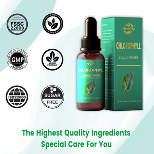 Suplemento Dietético de Clorofila Líquida con Sabor a Menta, Vegano, Orgánico, Natural, Sin Azúcar, Haccp, OEM, ODM - Product Image 5