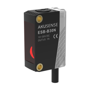 AKUSENSE ESB-B30N IP67 Background suppression diffuse reflection NPN open collector Square Photoelectnc Sensor - Product Image 1