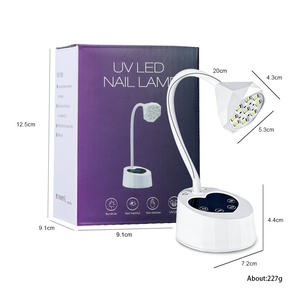Lampe à ongles UV LED sans fil 36W, flexible à 360°, rechargeable, séchoir à ongles intelligent avec capteur, lumière de durcissement rapide du gel - Product Image 5