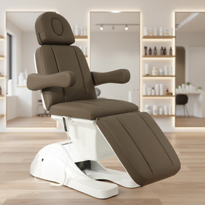 Lit de beauté électrique à 3 moteurs pour soins cosmétiques et massages - Product Image 3