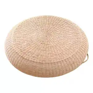 100% Jute Straw Area Rug Farmhouse Hand Woven Natural Carpet Home Decor for Living Room Dining Room Kitchen Hallways