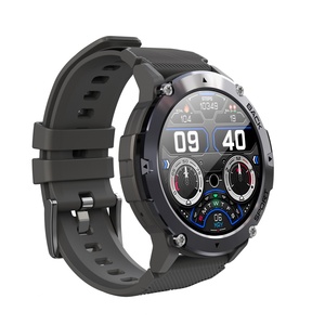 Reloj Inteligente C21 Deportivo para Exteriores con Llamadas Bluetooth, Monitor de Ritmo Cardíaco, Recordatorio de Mensajes, Pantalla Redonda de 1.32 Pulgadas 360*360, Smartwatch para Hombre - Product Image 1