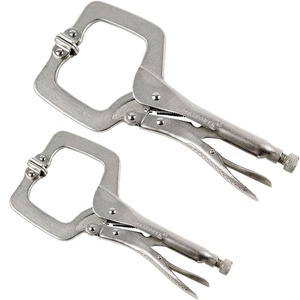 Maxpower kim loại mặt kẹp điều chỉnh nhiệm vụ nặng nề Khóa C kẹp với miếng đệm xoay - Product Image 5