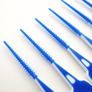 Prodotto per l'igiene orale in Silicone spazzole per denti in gomma bastoni Flosser Flex stuzzicadenti igiene dentale fatta di Nylon in plastica - Product Image 2