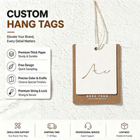 Prix direct usine : Étiquettes en papier écologiques personnalisées, gaufrées, pour vêtements et sacs – Meilleures ventes
