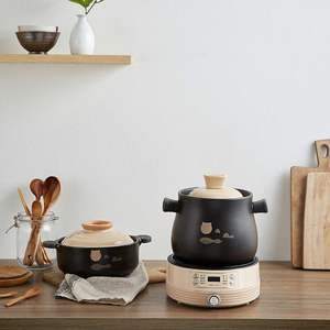 Bear Electric Slow Cooker 4-5L <b>Ceramic</b> <b>Pot</b> Multi Function For Rice Porridge Soup - Product Image 1