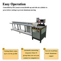 Machine de découpe à mesure automatique : longueur maximale de 3000 mm, serrage à double cylindre, précision de 0,1 mm
