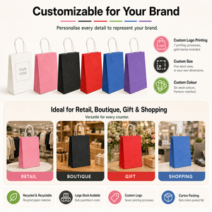 Sac cadeau mini luxe bordeaux avec dorure or, motif « Merci », poignée en corde de coton et ruban, réutilisable pour cadeaux et artisanat - Product Image 4