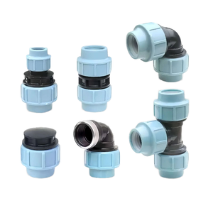2025 OEM cao áp bền nhựa phụ kiện đường ống nước 20/25/32 mét Khớp nối nhanh <span class=keywords><strong>PP</strong></span> nén phụ kiện chủ đề kết nối - Product Image 1