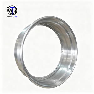 Jante de voiture chromée polie sur mesure avec rebord extérieur inversé pour jantes forgées en 3 parties, tailles 14, 15, 16, 17, <span class=keywords><strong>18</strong></span>, 19, 20, 12-32 pouces, 3-12J - Product Image 4
