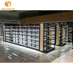 中国スーパーマーケットストア棚ゴンドラ棚金属棚ゴンドラ