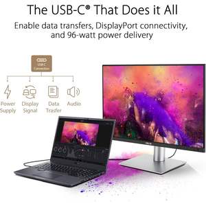 Moniteur Asus ProArt 24 pouces 16:10 HDR IPS 1920x1200 97% Dci-P3 pour les entreprises - Product Image 5