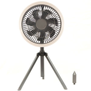 10000MAh Thông Minh Cắm Trại Fan Ứng Dụng Điều Khiển Với Đèn USB Có Thể Sạc Lại Điện Tripod Fan Quạt Trần Di Động Máy Tính Để Bàn Làm Mát Không Khí - Product Image 1