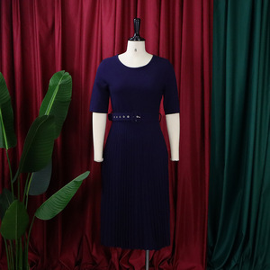 D049L Nuovi Arrivi <span class=keywords><strong>Abiti</strong></span> Estivi da Donna Casual <span class=keywords><strong>Eleganti</strong></span> a Maniche Corte Stile Africano per Ufficio Taglie Forti <span class=keywords><strong>Abiti</strong></span> da Lavoro per Donne - Product Image 4
