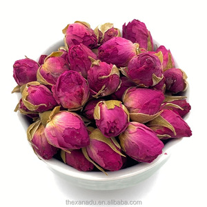 Boccioli di Rosa Rossa 5A Commestibili, Bellissimi Fiori Biologici Essiccati, Confezione OEM in Sacchetto/Busta, Senza Solfuri per Bagno/Tè/Decorazione - Product Image 4