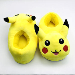 TUGE-Cust pantoufles en <span class=keywords><strong>peluche</strong></span> Manufact pantoufles chaussures d'intérieur chaudes maison pantoufles en <span class=keywords><strong>peluche</strong></span> Pokemones animé Net décoration unisexe 10cm - Product Image 5