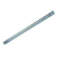 M6*300 M6*480 Carbon Steel 4.8 Grade Zinc Plated Galvanized Double Head Thread Stud Rod Extra Long Screw