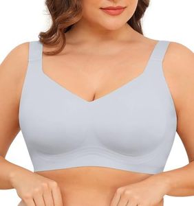 Soutien-gorge sans armatures pour femmes, couvrant entièrement la poitrine, confort quotidien, tendance - Product Image 4