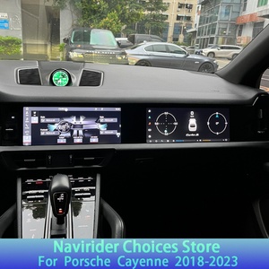 Radio para Auto con Pantalla Interactiva de 12.3+12.3 Pulgadas para Porsche Cayenne 2018-2024, Actualización 2025, Nueva Pantalla Android 15, Multimedia, Video, GPS, Carplay - Product Image 1