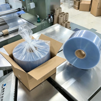 Rollo de Película de PVC Ecológico, Resistente a los Rayos UV, Excelente Ductilidad, Tamaño Personalizado, Moldeo y Corte de Blísteres para Múltiples Industrias