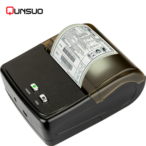 Super cheap price portable Bluetooth mini printer thermal label printer monkey bars QS5801 - Product Image 2