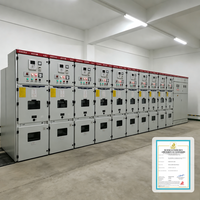 Disjoncteur de commutation en acier galvanisé KYN28A-12 pour intérieur, protection IP4X, triphasé, pour une distribution d'énergie à haute fiabilité