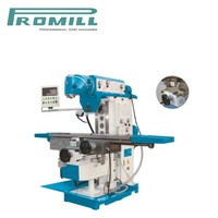 Mesin Penggilingan Digital Otomatis Universal Promill XL6436CL dengan Ukuran Meja 1600*360mm dan Meja Putar 45 Derajat.