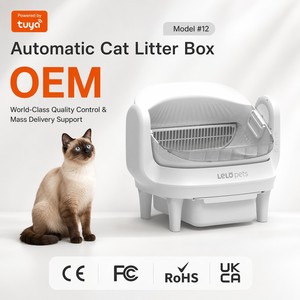 Litière pour chat automatique autonettoyante, écologique, facile à nettoyer, grande capacité 65L, ouverture supérieure, OEM ODM - Product Image 1
