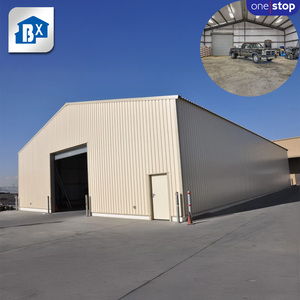 Estilo industrial 200m ² Estructura de acero prefabricada Almacén Pequeño edificio de almacenamiento con servicio ONE-STOP - Product Image 2